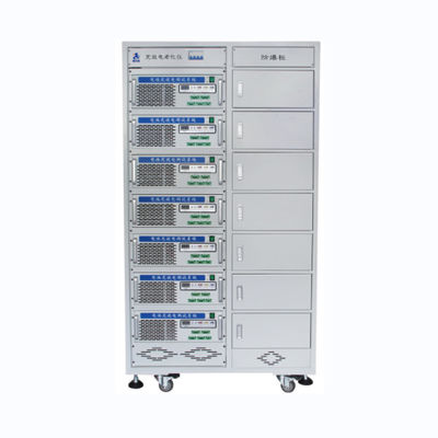 خرید 7 کانال 10A / 20A بارگذاری / تخلیه ظرفیت باتری برای 100V لیتیوم یون باتری بسته تست کننده تولید آنلاین