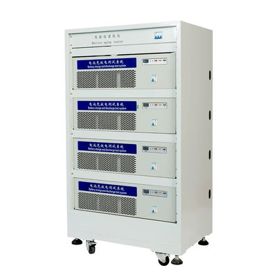 خرید 100V 20A 40A بسته باتری لیتیوم کابینت آزمایش پیری برای فضای قرار دادن باتری سفید و قفسه باتری مجهز به خود تولید آنلاین